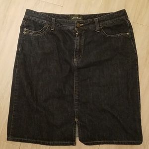 Eddie Bauer denim skirt